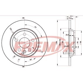 Comprar Disco de freno de FREMAX BD-5609 a bajo precio de 76,29 €