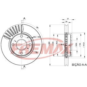 Comprar Disco de freno de FREMAX BD-6784 a bajo precio de 29,02 €