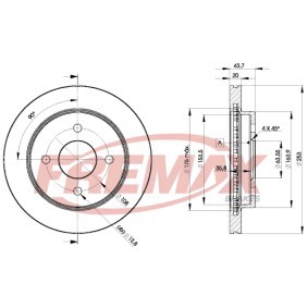 Comprar Disco de freno de FREMAX BD-6786 a bajo precio de 57,60 €