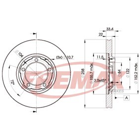 Bremsscheibe von FREMAX