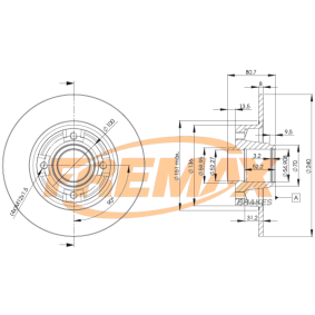 Comprar Disco de freno de FREMAX BD-7823 a bajo precio de 89,28 €