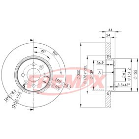 Comprar Disco de freno de FREMAX BD-7897 a bajo precio de 102,06 €