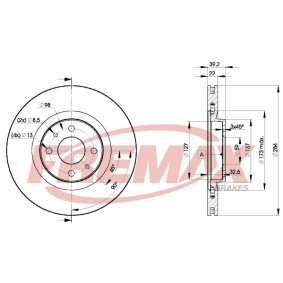 Comprar Disco de freno de FREMAX BD-7947 a bajo precio de 76,23 €