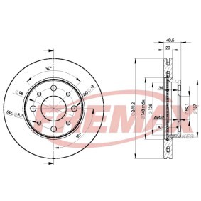Comprar Disco de freno de FREMAX BD-8929 a bajo precio de 27,95 €