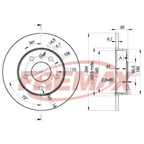 Bremsscheibe BD-9110 von FREMAX günstig für 43,98 € online kaufen
