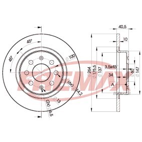 Comprar Disco de freno de FREMAX BD-0592 a bajo precio de 54,97 €