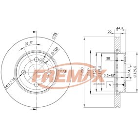 Comprar Disco de freno de FREMAX BD-2893 a bajo precio de 63,10 €