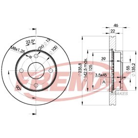 Acquista Disco freno da FREMAX BD-3265 a buon mercato per soli 51,05 €