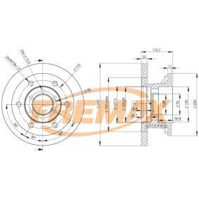Bremsscheibe von FREMAX