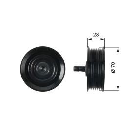 Umlenk- / Führungsrolle, Keilrippenriemen T36410