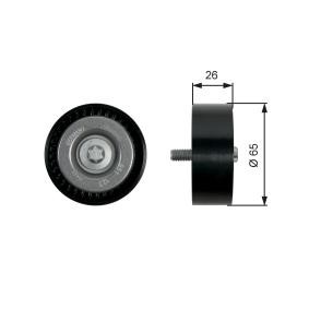 Umlenk- / Führungsrolle, Keilrippenriemen T36437 von GATES günstig für 26,95 € online kaufen