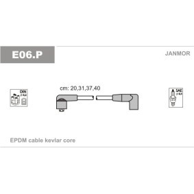 Compre Jogo de cabos de ignição da JANMOR E06.P a um preço baixo por 8,87 €