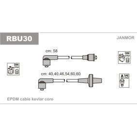 Compre Jogo de cabos de ignição da JANMOR RBU30 a um preço baixo por 53,92 €