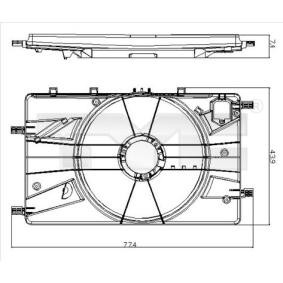 Halter, Kühlerlüfter 825-0017-1