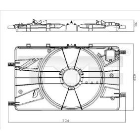 Halter, Kühlerlüfter 825-0018-1