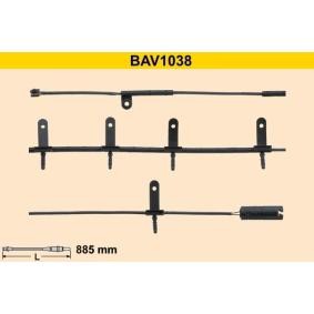 Achetez des Témoin d'usure de plaquette de frein Barum BAV1038 à prix pour 16,21 €
