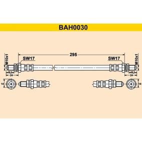 Compre Tubo flexível de travão da Barum BAH0030 a um preço baixo por 22,49 €