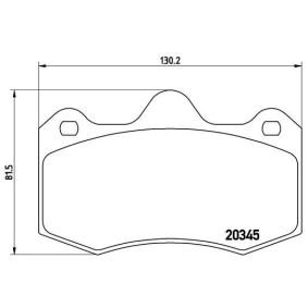 Acquista Kit pastiglie freni da BREMBO P 68 051 a buon mercato per soli 52,63 €
