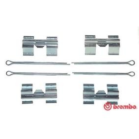 Köp Monteringssats, bromsbelägg av BREMBO A 02 257 till det låga priset 129,46 kr