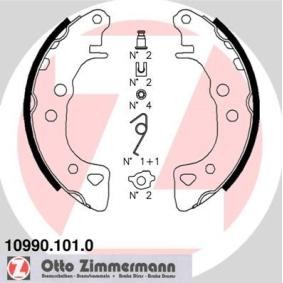 Acquista Kit ganasce freni da ZIMMERMANN 10990.101.0 a buon mercato per soli 58,26 €