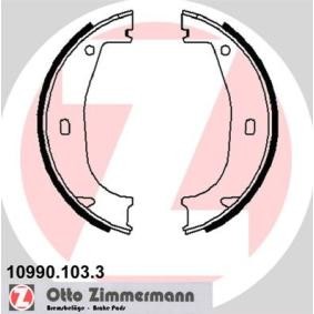 Köp Handbromsbackar av ZIMMERMANN 10990.103.3 till det låga priset 279,09 kr