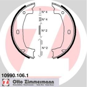 Köp Handbromsbackar av ZIMMERMANN 10990.106.1 till det låga priset 545,45 kr