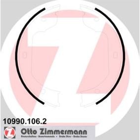 Bremsbackensatz, Feststellbremse von ZIMMERMANN 10990.106.2