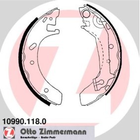 Acquista Kit ganasce freni da ZIMMERMANN 10990.118.0 a buon mercato per soli 28,79 €