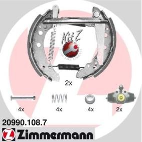 Bremsensatz, Trommelbremse für VW von ZIMMERMANN