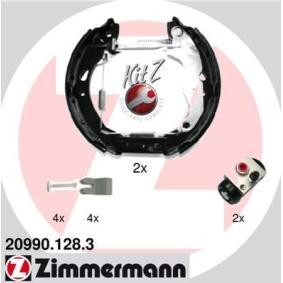 Acquista Kit freno, Freno a tamburo da ZIMMERMANN 20990.128.3 a buon mercato per soli 142,76 €