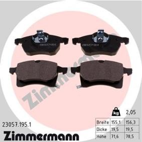 Acquista Kit pastiglie freni da ZIMMERMANN 23057.195.1 a buon mercato per soli 42,68 €