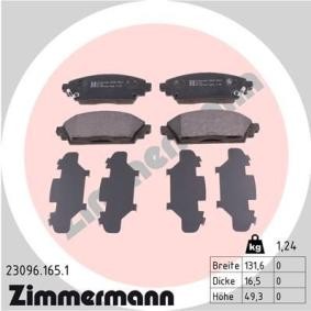 Bremsbeläge 23096.165.1 für CIVIC VII Hatchback (EU, EP, EV) für 42,37 CHF