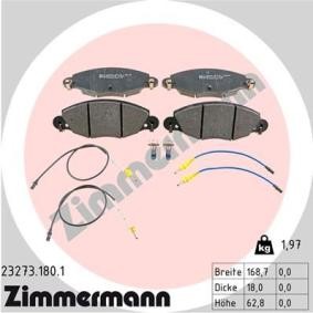 Acquista Kit pastiglie freni da ZIMMERMANN 23273.180.1 a buon mercato per soli 64,53 €
