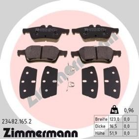 Acquista Kit pastiglie freni da ZIMMERMANN 23482.165.2 a buon mercato per soli 57,40 €