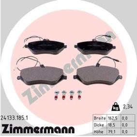 Acquista Kit pastiglie freni da ZIMMERMANN 24133.185.1 a buon mercato per soli 72,36 €