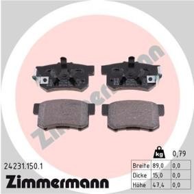 Bremsbeläge 24231.150.1 für ACCORD V (CC, CD) für 37,43 CHF