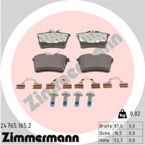 Acquista Kit pastiglie freni da ZIMMERMANN 24765.165.2 a buon mercato per soli 58,76 €