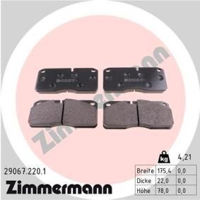 Bremsbeläge 29067.220.1 für RENAULT TRUCKS