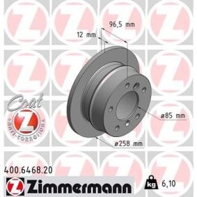 Comprar Disco de freno de ZIMMERMANN 400.6468.20 a bajo precio de 46,26 €