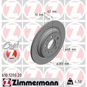Bremsscheibe für VOLVO von ZIMMERMANN
