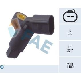 Kjøp Sensor, ABS av FAE 78008 til den lave prisen 162,10 NOK