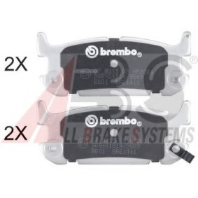 Comprar Juego de pastillas de freno de A.B.S. 37190S a bajo precio de 107,74 €