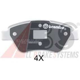 Compre Pastilhas de travão da A.B.S. 37280S a um preço baixo por 91,40 €