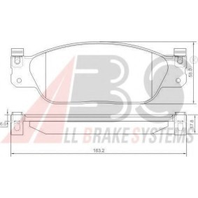Acquista Kit pastiglie freni da A.B.S. 37179 OE a buon mercato per soli 54,02 €