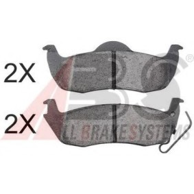 Acquista Kit pastiglie freni da A.B.S. 37534 OE a buon mercato per soli 57,65 €