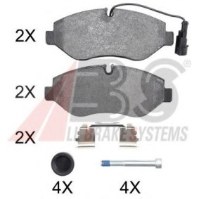 Acquista Kit pastiglie freni da A.B.S. 37659 OE a buon mercato per soli 72,88 €