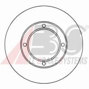 Acquista Disco freno da A.B.S. 15658 OE a buon mercato per soli 21,00 €