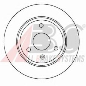 Comprar Disco de freno de A.B.S. 15839 OE a bajo precio de 15,46 €
