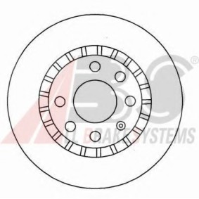 Comprar Disco de freno de A.B.S. 15878 OE a bajo precio de 33,83 €