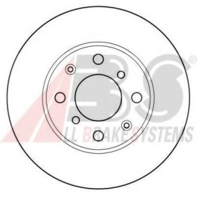 Comprar Disco de freno de A.B.S. 16039 OE a bajo precio de 33,20 €